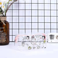 Trousse transparente Snoopy mode enfant - modèle 1 7 - TransparenceSac.com