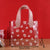 Sac à Main Transparent Fleurie Chics - modèle 2 / M - TransparenceSac.com