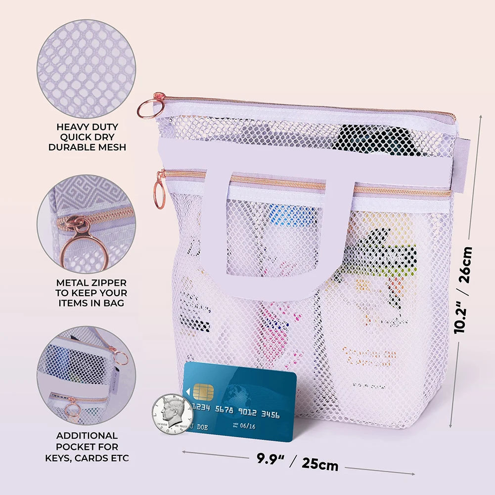 Trousse voyage transparente fashion pratique