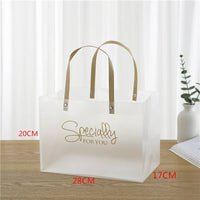 Sac shopping transparent mode tendance - modèle Large / As Show - TransparenceSac.com