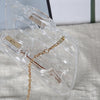 Sac à main transparent chic avant-garde