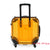 Valise transparente ronde mode colorée - modèle Orange - TransparenceSac.com
