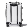 Valise transparente tendance pour voyage stylé