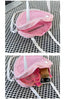 Sac cœur transparent rose fashion