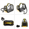 Sac a main transparent jaune mode
