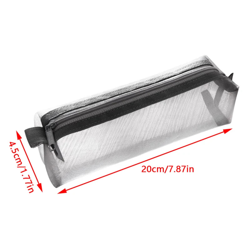 Trousse maquillage transparente élégante et pratique