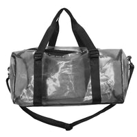 Sac de sport transparent tendance fluore - modèle black - TransparenceSac.com