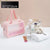 Sac de voyage transparent rose élégant - modèle Pink large - TransparenceSac.com