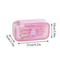 Trousse de maquillage transparente kawaii - modèle w1 - TransparenceSac.com