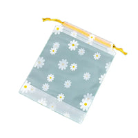 Sac à cordon transparent fleuri moda - TransparenceSac.com