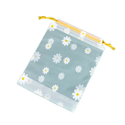 Acheter Sac à cordon transparent fleuri moda - TransparenceSac.com