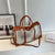 Sac de Voyage Transparent Chic - modèle Brown - TransparenceSac.com