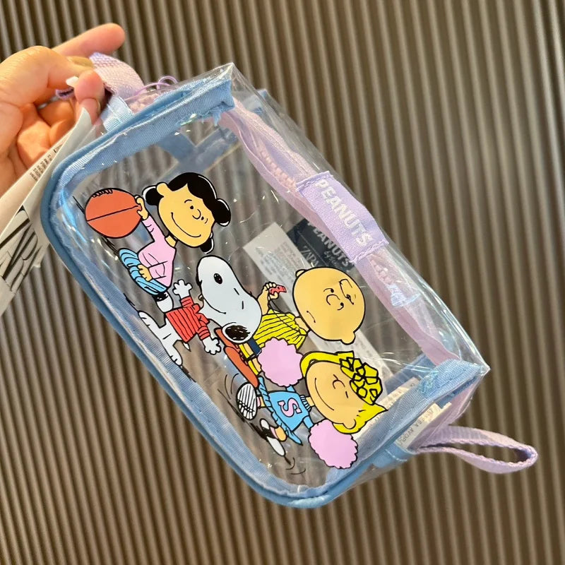 Trousse transparente Peanuts multicolore enfant mode