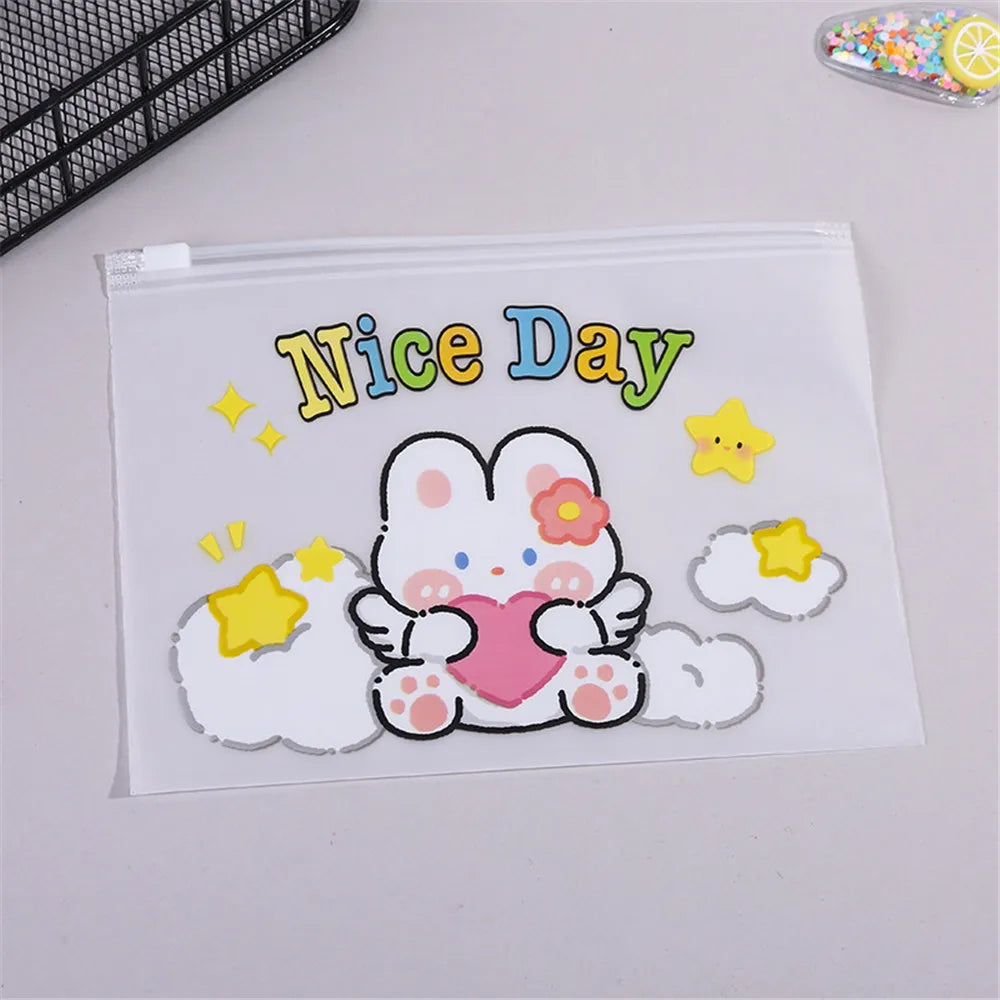 Pochette transparente kawaii Nice Day