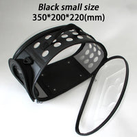 Transporteur transparent pour animaux de compagnie - modèle Black small size - TransparenceSac.com