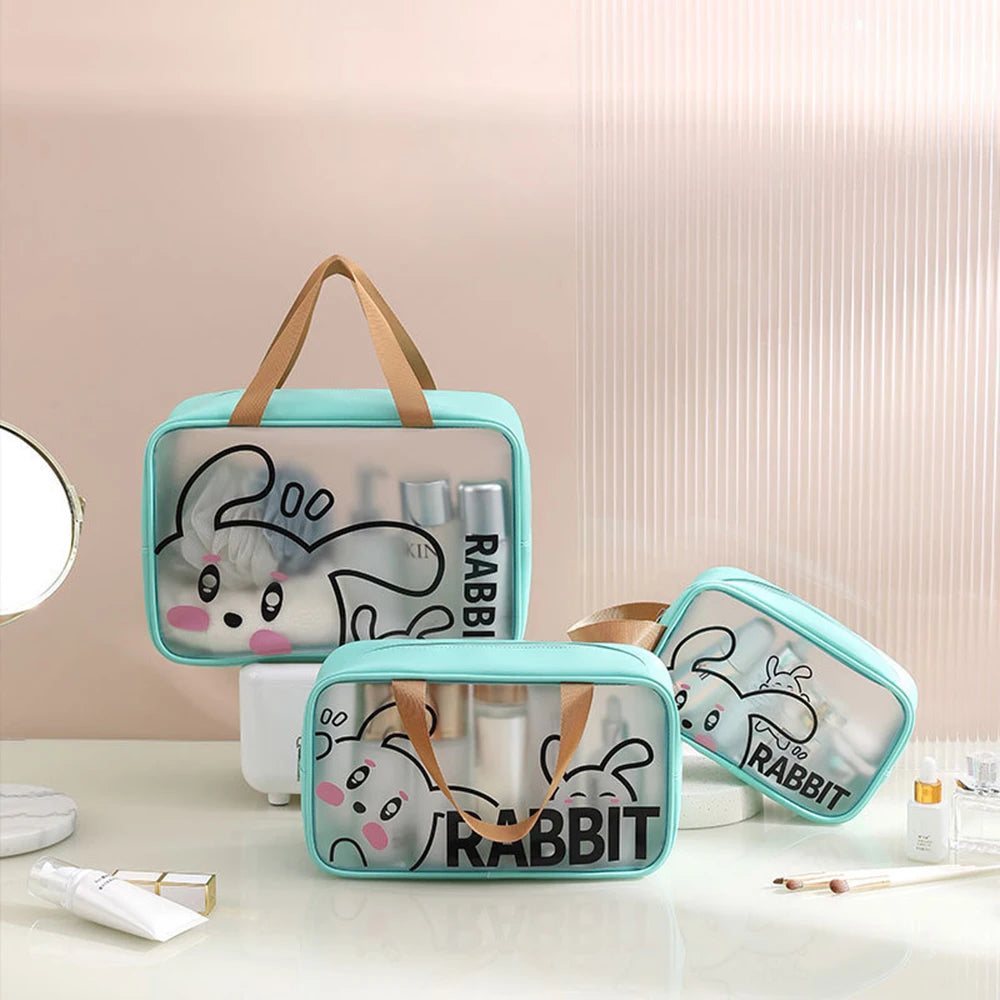 Set de sacs transparents lapin mignons.