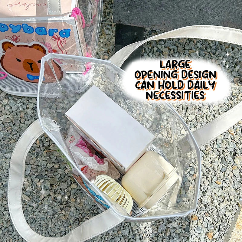 Sac Transparent Capybara Mode Fashion