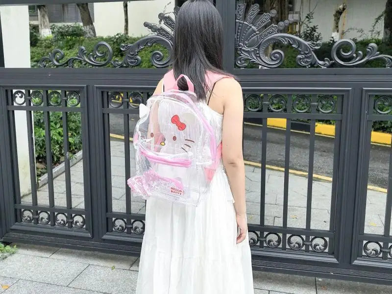 Sac à dos transparent enfant mignon fashion
