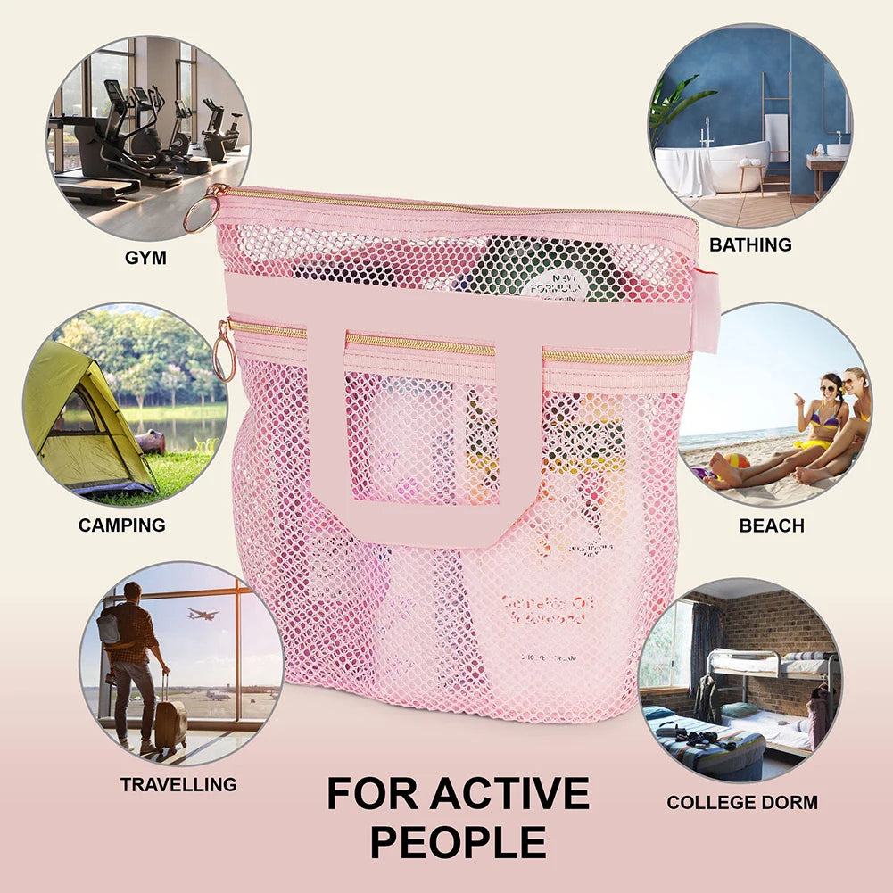 Trousse voyage transparente fashion pratique