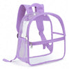 Sac à dos transparent mode violet lumineux
