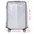 Protection valise transparente premium grande capacité - modèle 22 inch - TransparenceSac.com