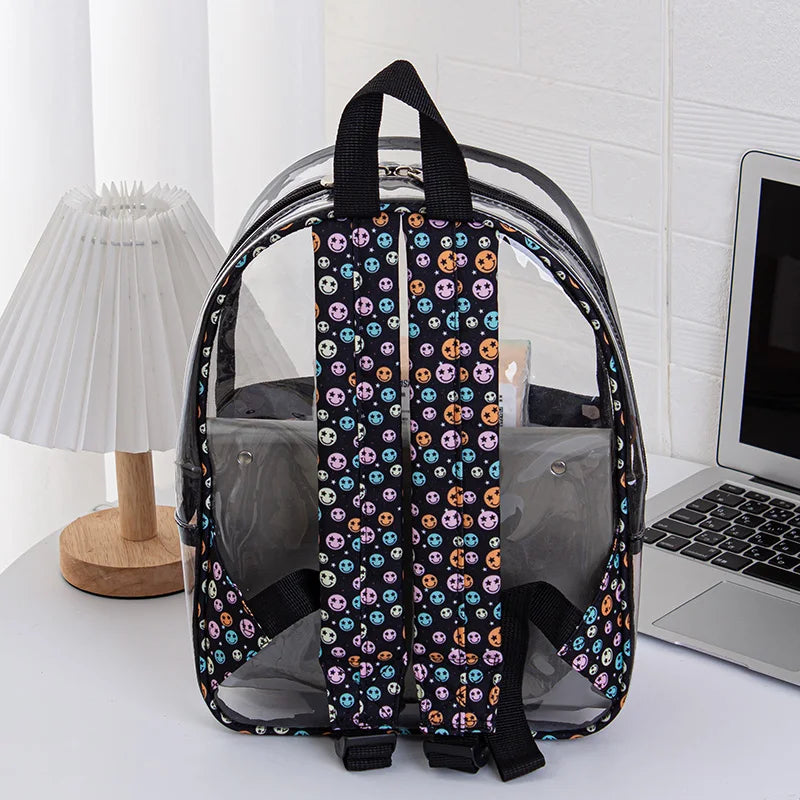 Sac à dos transparent motifs fun