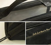 Trousse transparente noire voyage fashion