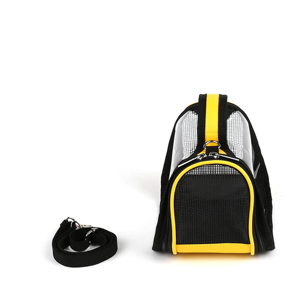 Sac a main transparent jaune mode