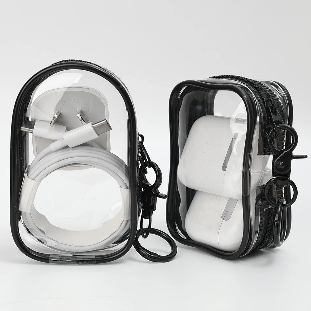 Pochette transparente pratique petit format