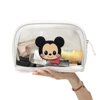 Trousse transparente avec motif mignon enfant
