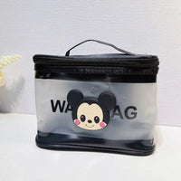 Sac transparant trousse nounours fun - modèle D - TransparenceSac.com