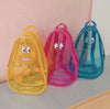 Sac à dos transparent enfant turquoise smiley