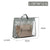 Sac shopping transparent XXL élégance pratique - modèle grey L - TransparenceSac.com