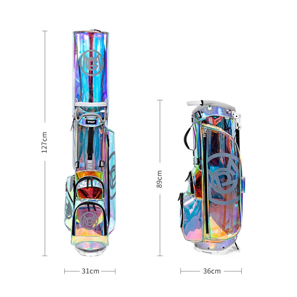 Sac de sport transparent holographique fashion