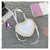 Sac cœur transparent rose fashion - modèle Creamy-white - TransparenceSac.com