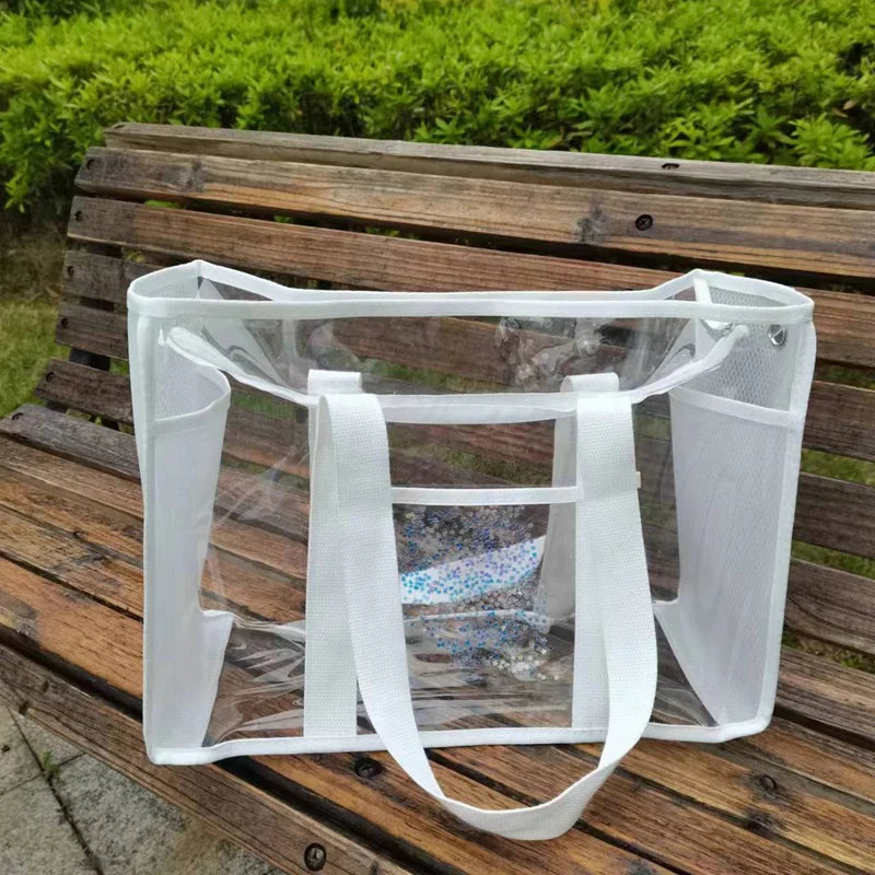 Sac de plage transparent grande capacité
