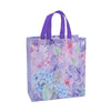 Sac shopping floral violet printemps
