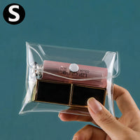Pochette maquillage transparente chic - modèle S - TransparenceSac.com