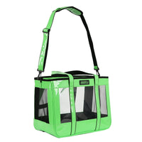 Sac à main transparent bleu tendance - modèle Fruit Green - TransparenceSac.com