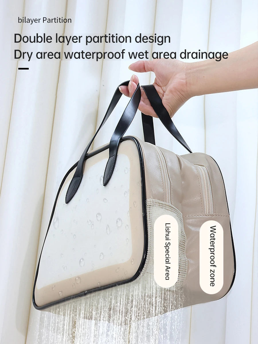 Sac de voyage transparent mode élégance