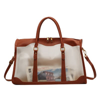 Sac de Voyage Transparent Chic