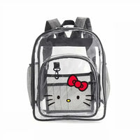 Sac à dos transparent Hello Kitty fashion - modèle 36-28-12cm 2 - TransparenceSac.com