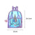 Sac à dos transparent licorne enfant - modèle Purple / No Name - TransparenceSac.com