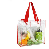 Tante transparent rouge stylé polyvalent