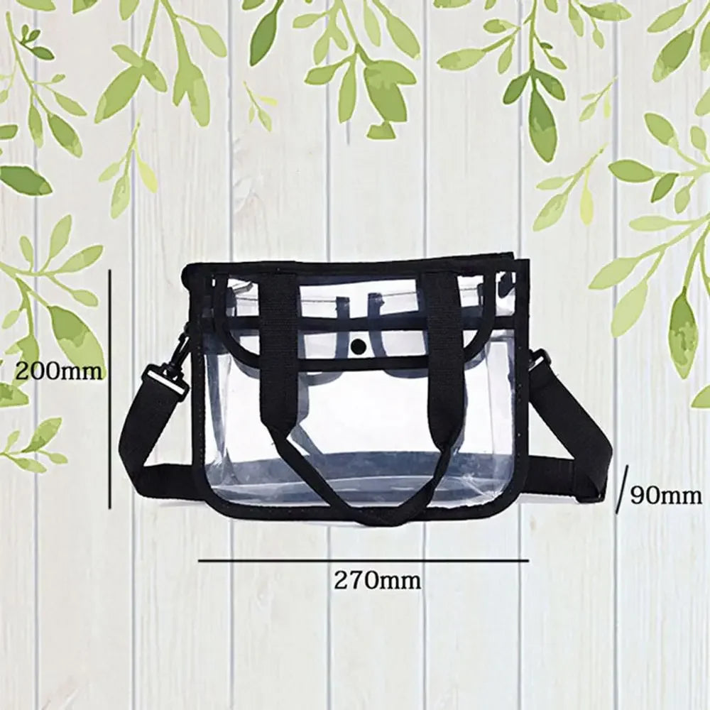 Sac à main transparent pratique et stylé