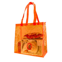 Sac de plage transparent bleu tendance - TransparenceSac.com