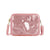Sac bandoulière transparent noir fashion - modèle Pink - TransparenceSac.com