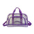 Sac de voyage transparent élégant pratiques - modèle D 50X18X32CM - TransparenceSac.com
