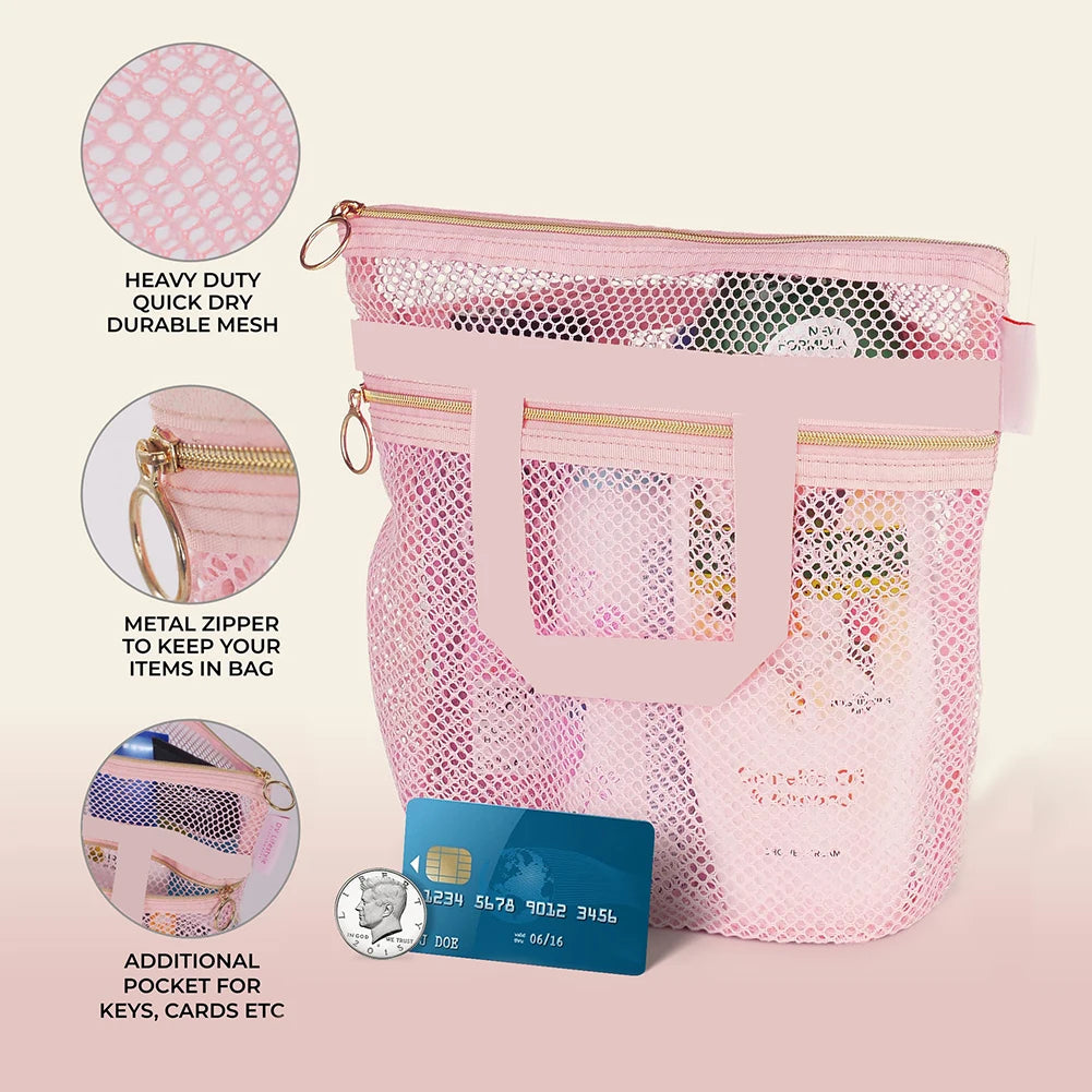 Trousse voyage transparente fashion pratique