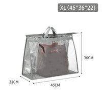 Sac shopping transparent XXL élégance pratique - modèle grey XL - TransparenceSac.com